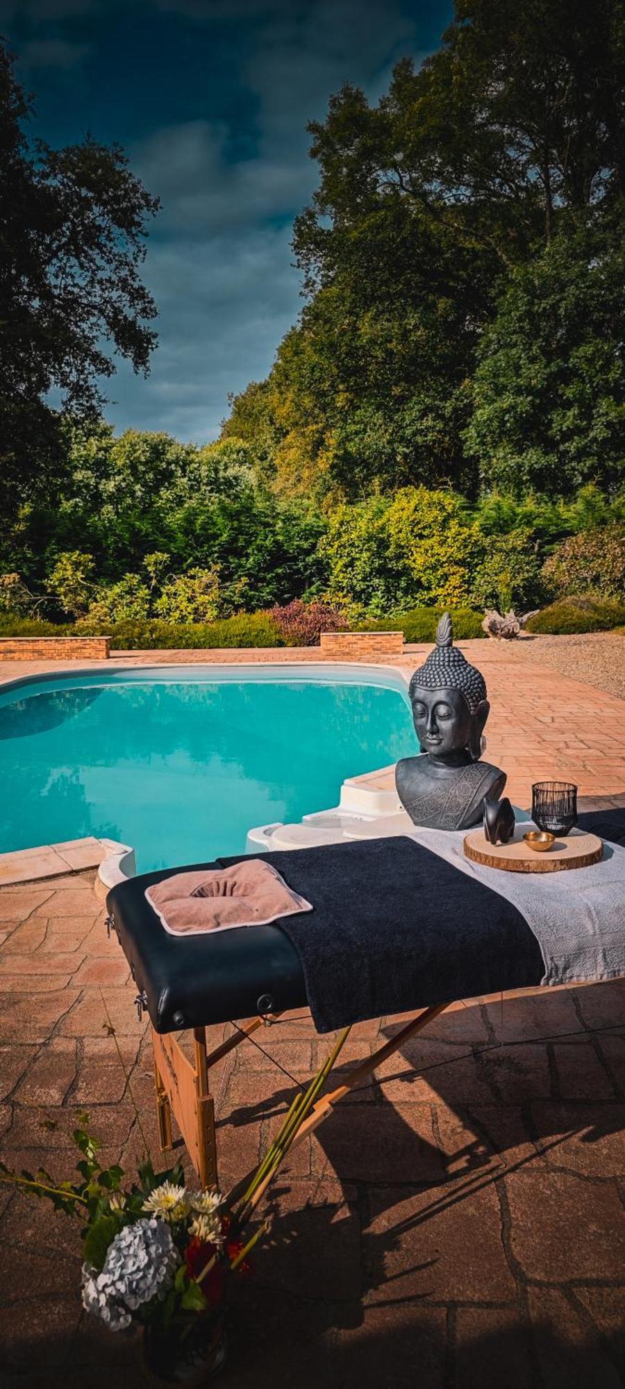 Villa Tagibao Avec Piscine Chauffee Et Spa Lesterps Eksteriør bilde
